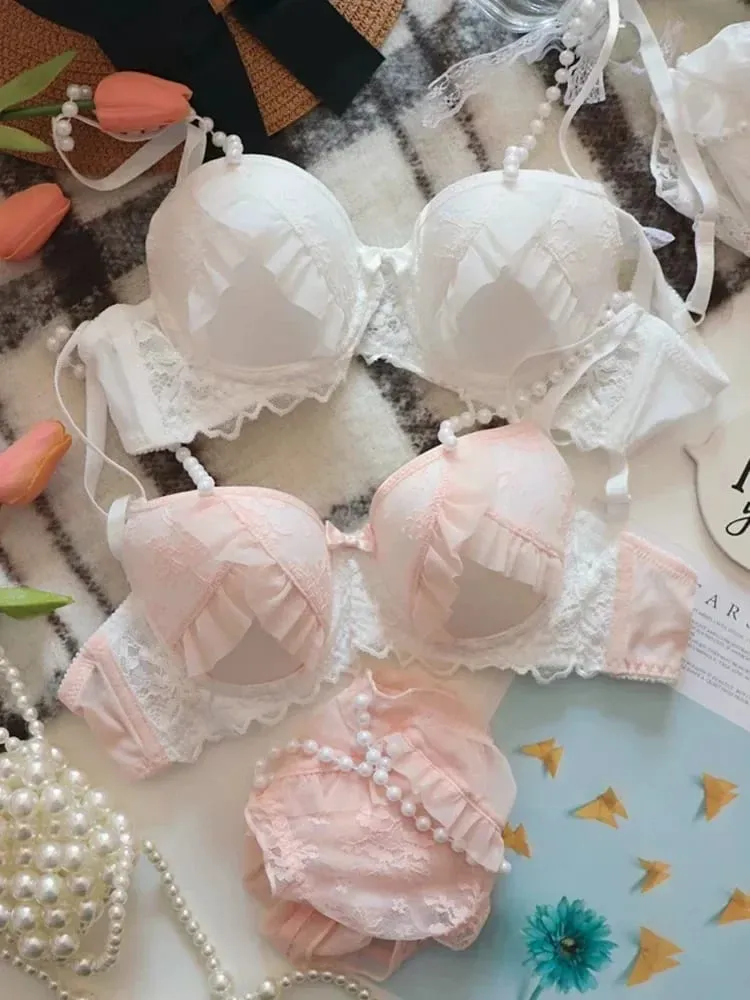 Sexy Leopard Print Lingerie Set: Seamless Satin Bra & Panty Set with Adjustable Thin Lace