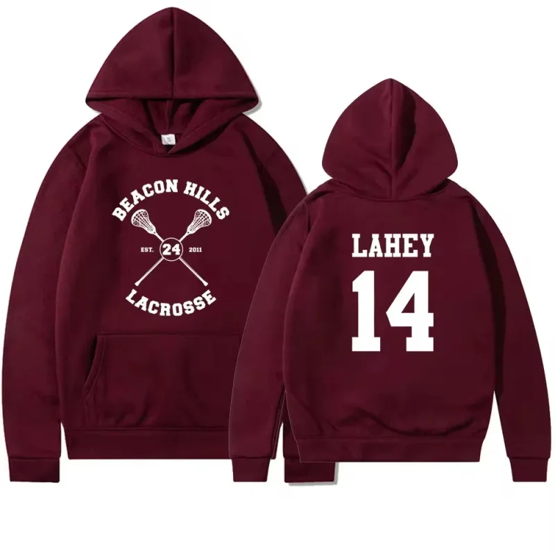 Lighthouse Mountain Stilinski 24 Lahey McCall Hoodie Hip-hop Trend Hooded Sweatshirt Street Style Top