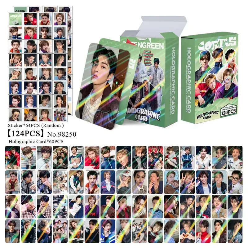 124Pcs 2026 SEASON’S GREETINGS Lomo Cards Photocards HD Fans Collection Cards Decorative Present Gifts