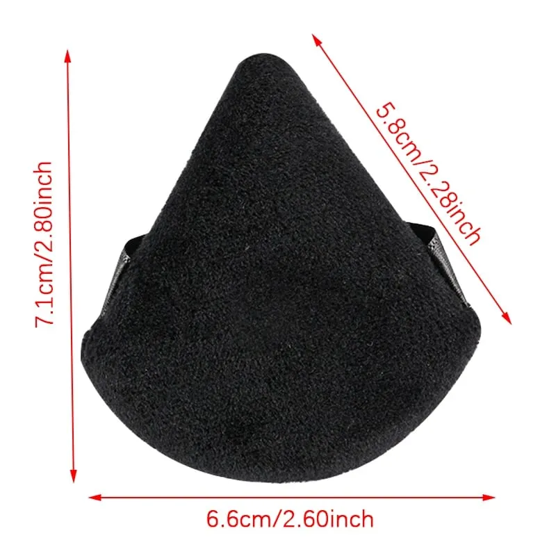 1/2/3/6 ΤΕΜ Triangle Powder Puff For Loose Powder Cosmetic Foundation Puff Makeup Tool Επαναχρησιμοποιήσιμο σφουγγάρι που πλένεται μαλακή σκόνη Puff