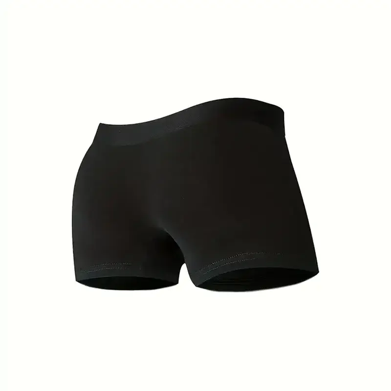 3-Piece Set Of Men's Black Sexy Boxer Shorts, Soft And Breathable Casual Underwear, Men's Comfortable Boxer Shorts — image 7