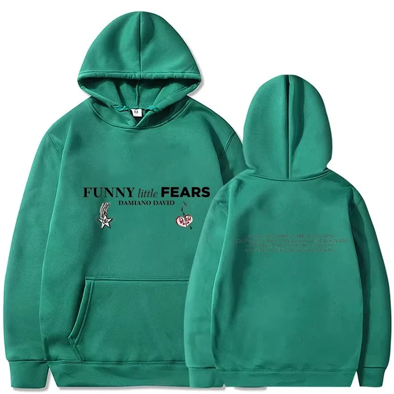 Little Fears Mikiny Pánské oblečení Móda Ženy Harajuku Estetické Grafické Mikiny Mikiny High Street