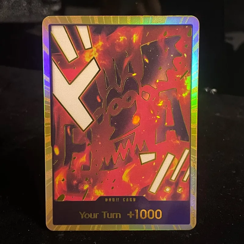 Single PRB02 ONE PIECE GOLD FRAME DON!! Cards Boa Hancock/Shanks/Blackbeard OPCG Don Card The Best Vol.2-English PROXY