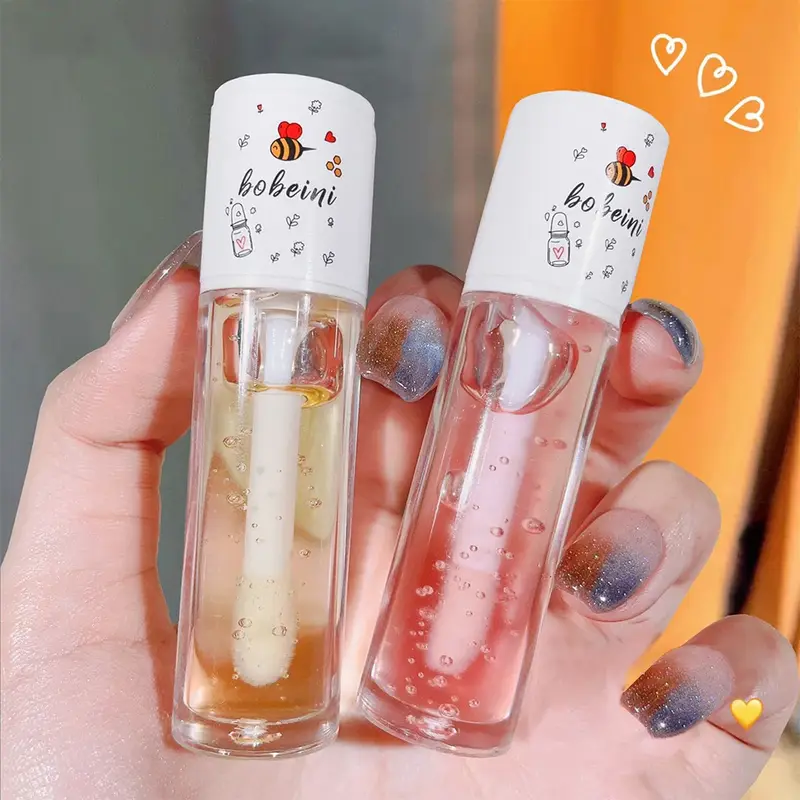 Honey Lip Oil Water Light Transparent Glass Honey Lip Moisturizing Lip Oil Moisturizing Lips Mag-aaral Abot-kayang