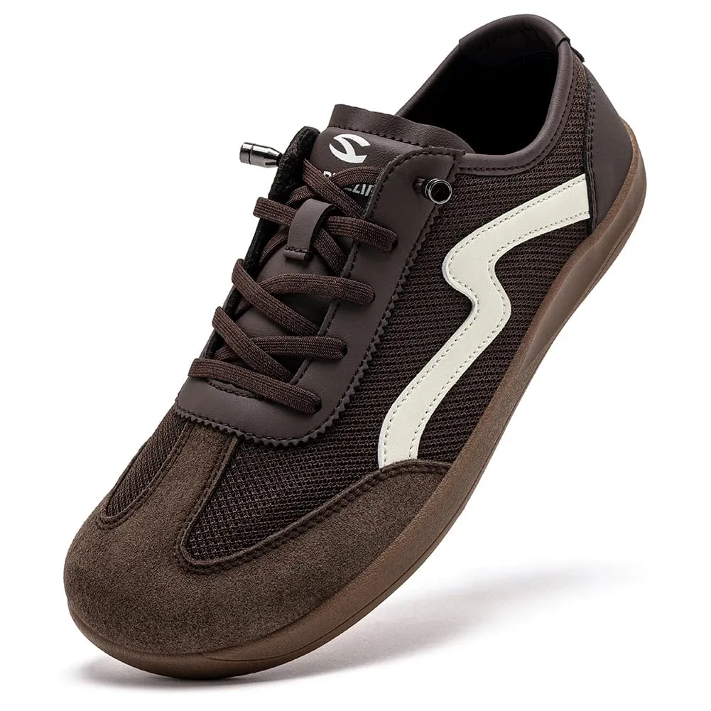 Unisex Slip On Barefoot Shoes Minimalist Wide Toe Sneakers Lightweight Breathable Walking Shoes for Men Women