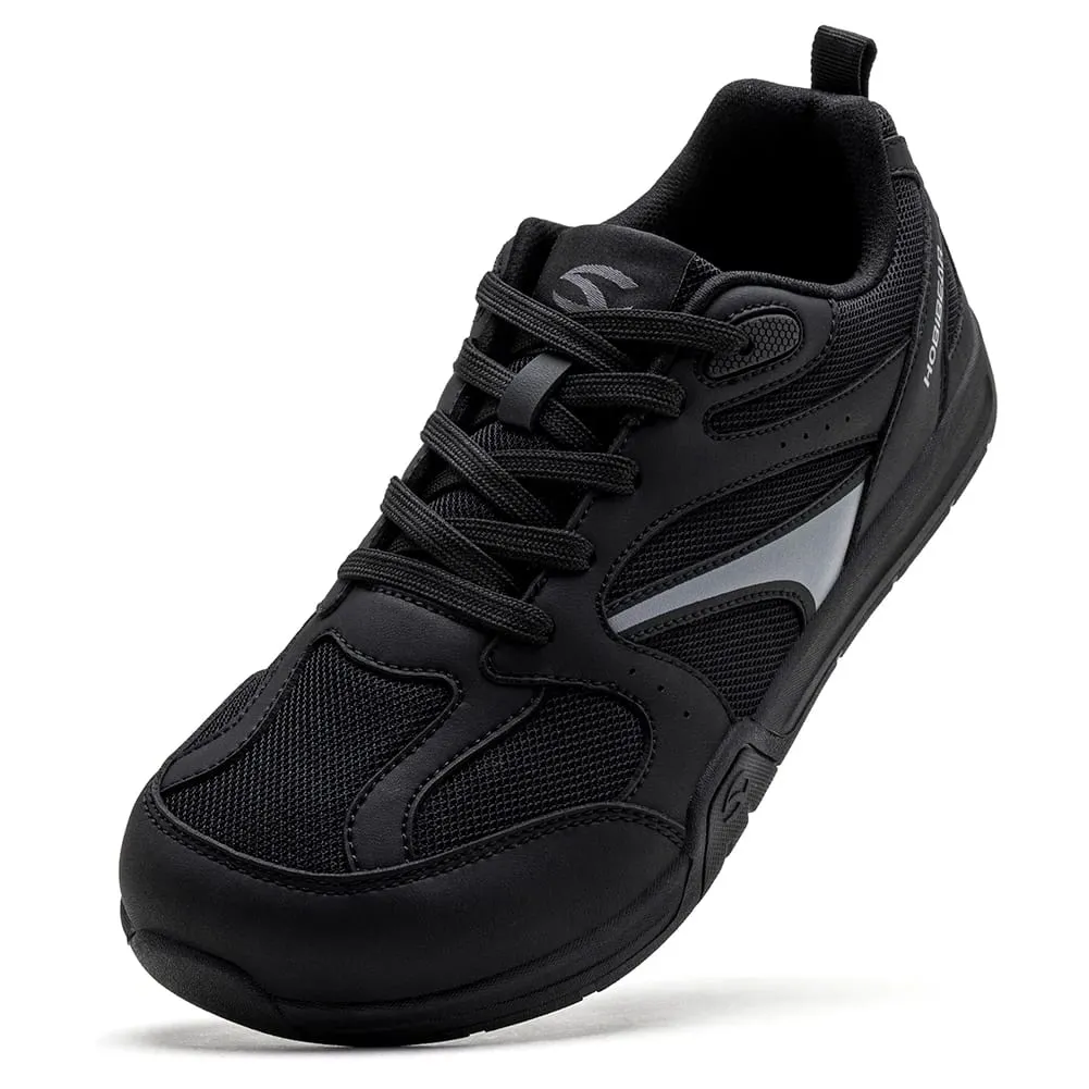 Wide Width Shoes Unisex Flexible Lightweight Lace Up Sneakers Cross Casual Walking Shoes