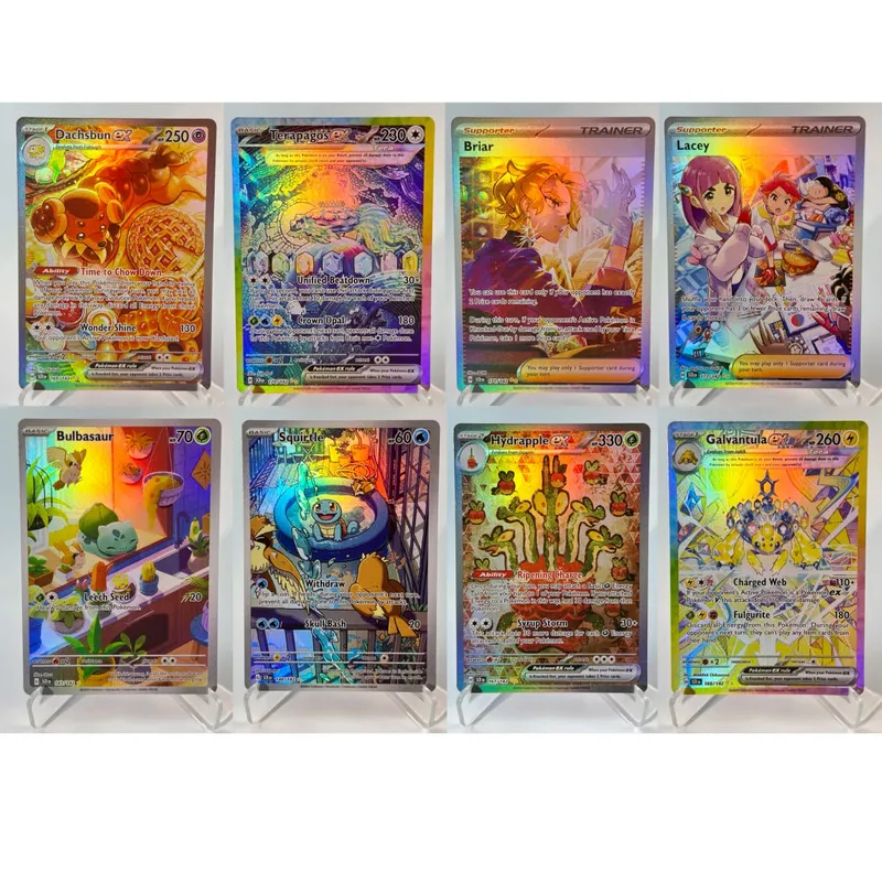 Base Set Surging Sparks PKM Cards PTCG123 BUNDLE GX Rainbow Holographic Ex GX Rare Collection Battle Toys Gifts for Hobbies