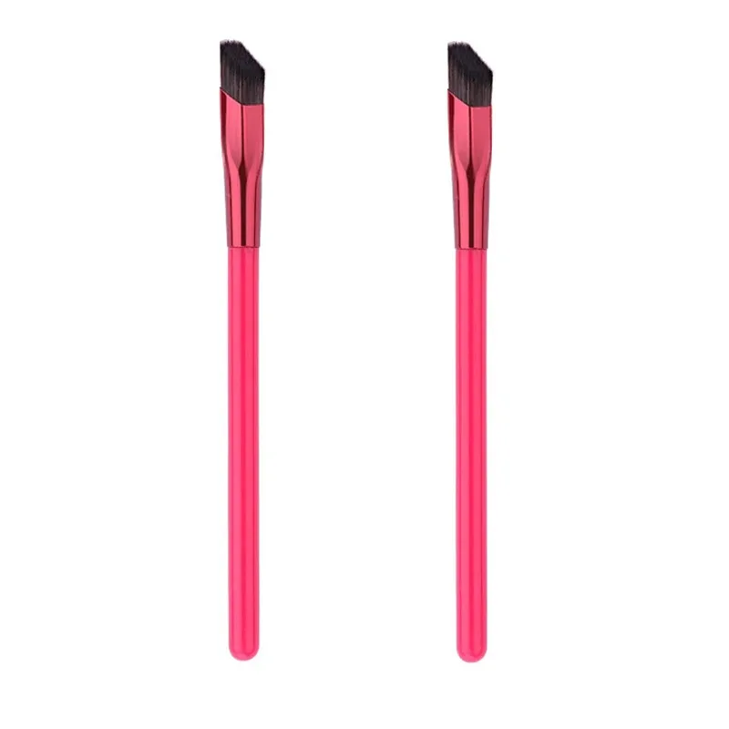Wild Eyebrow Brush Multifunktion Simuleret Øjenbryn Hår Makeup Brush Contour Øjenskygge Concealer Firkantede makeup børster