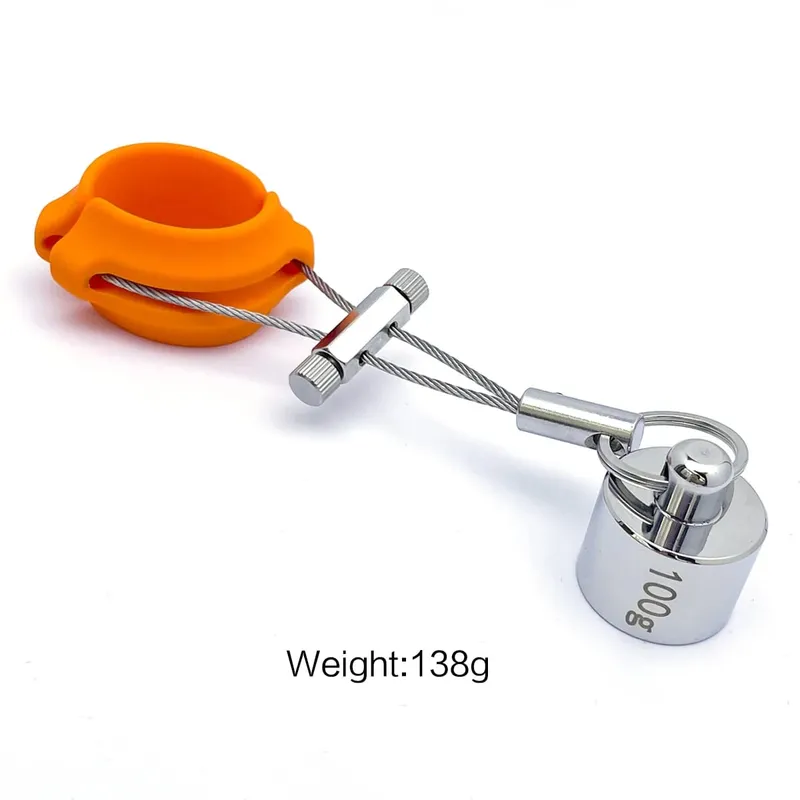 Penis Trainer Weight-Bearing Exercise for Testicles Adjustable Weight Dick Strength Training Sex Toy Adult Men Toys