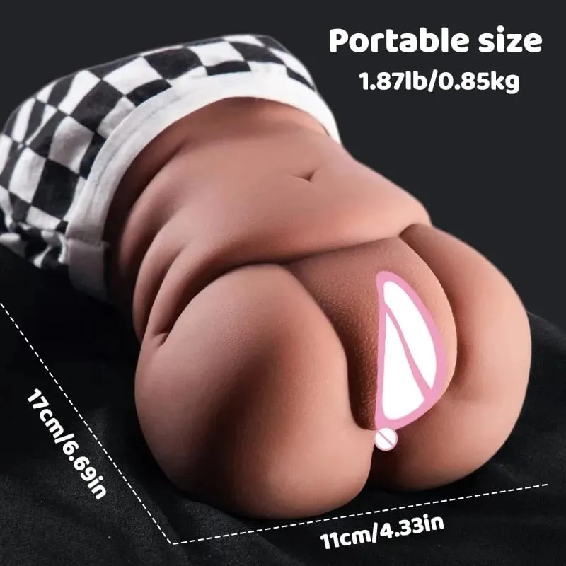 Sex Toys for Men Male Masturbator Pussy Vagina Anal Masturbator Rubber Sleeve Soft Silicone Realistic Texture Stroker Adult Toys