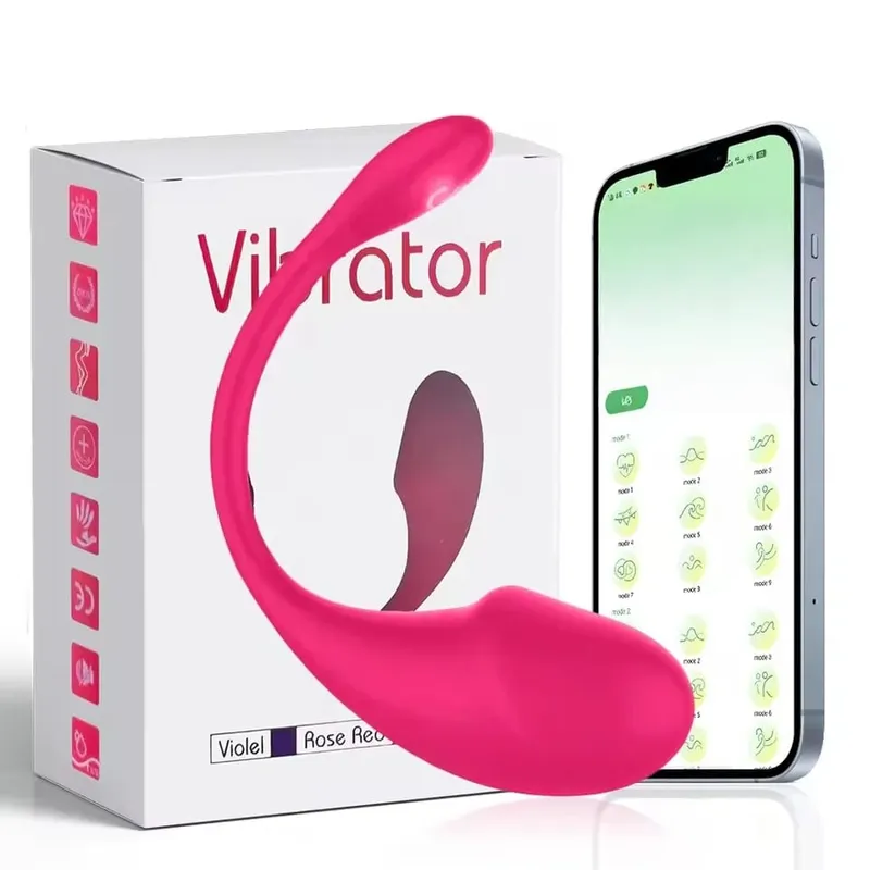 Wireless G Spot Vibrator for Women APP Bluetooth Vibrating Egg Clitoris Stimulator Dildo Wear Vagin Massger Adult Sex Toy Couple