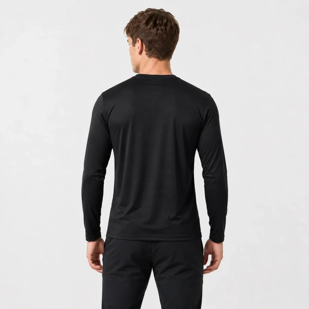 Men's Long Sleeve Quick Dry Sports T-Shirt UPF 50+ UV Protection Breathable Running Fishing Outdoor Workout Tee