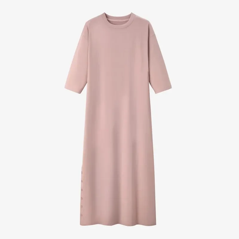 AS SS26 oversize loose T-shirt dress + V neck T-shirt + skirt set casual style woman clothes