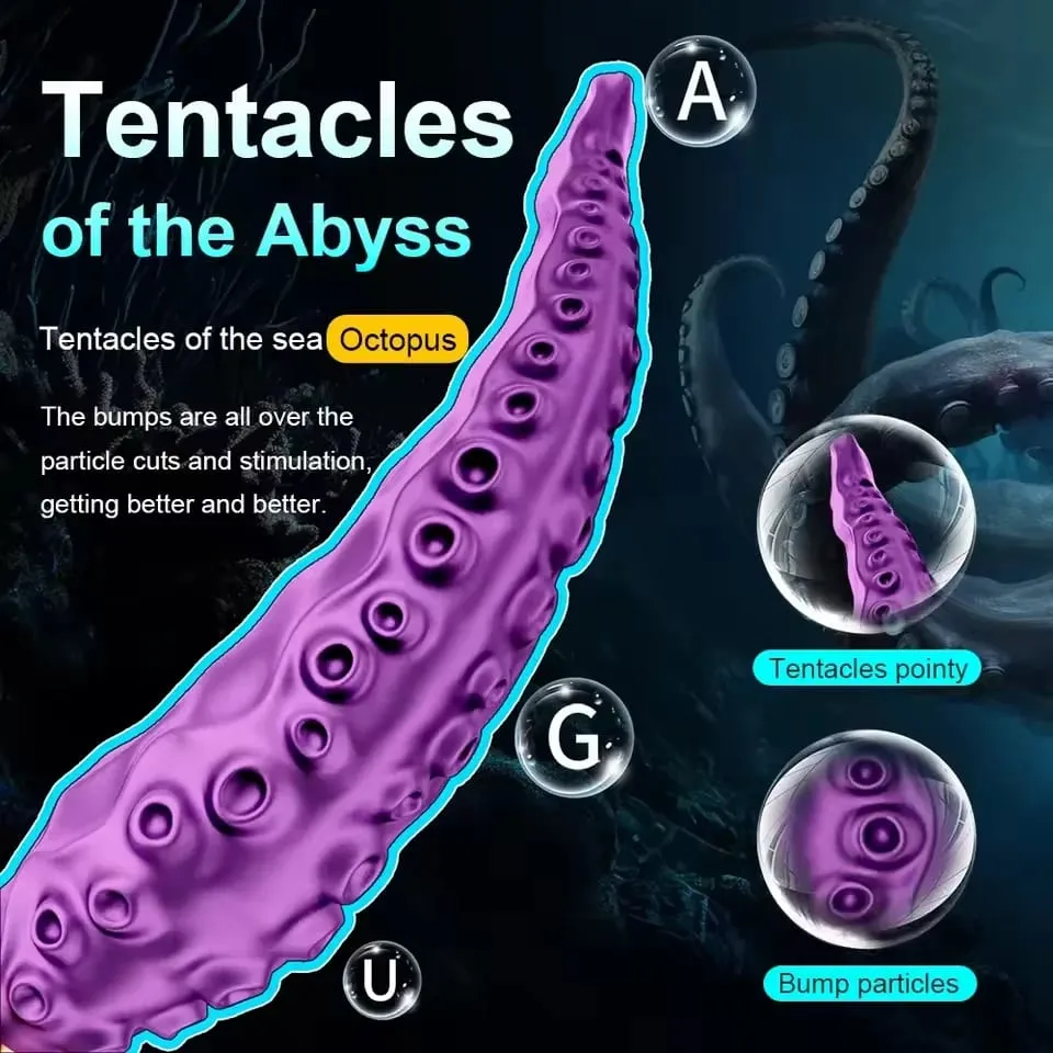 Artificial Tentacle Vibrator Women G-Spot Vagina Masseger Erotic Clitoris Stimulator Nipple Clitoral Dildo Adult Sex Toy