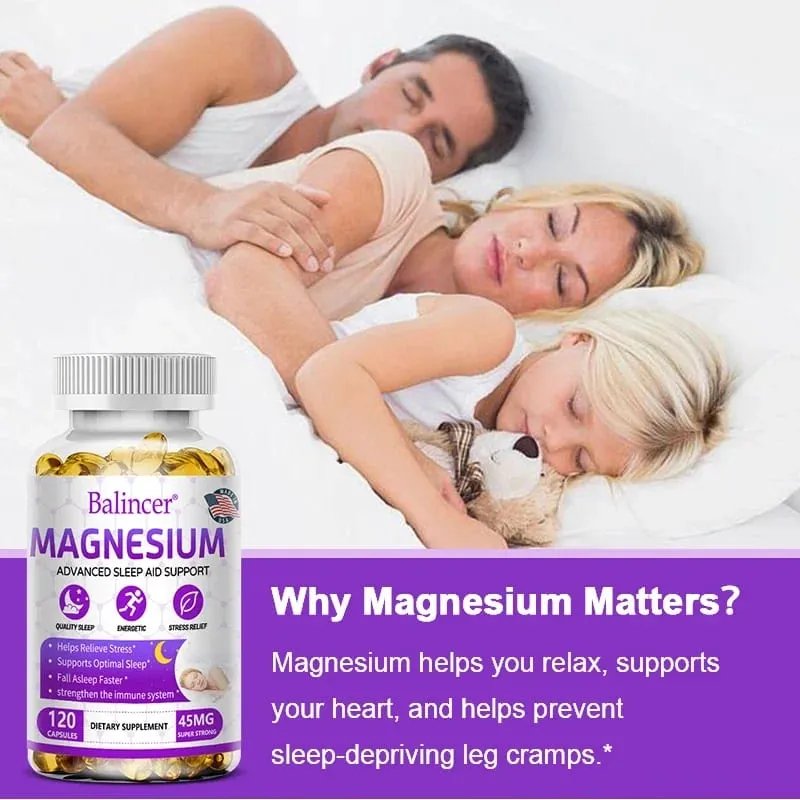 La supplémentation en magnésium favorise la santé des articulations, des nerfs, des muscles du sommeil et du cœur