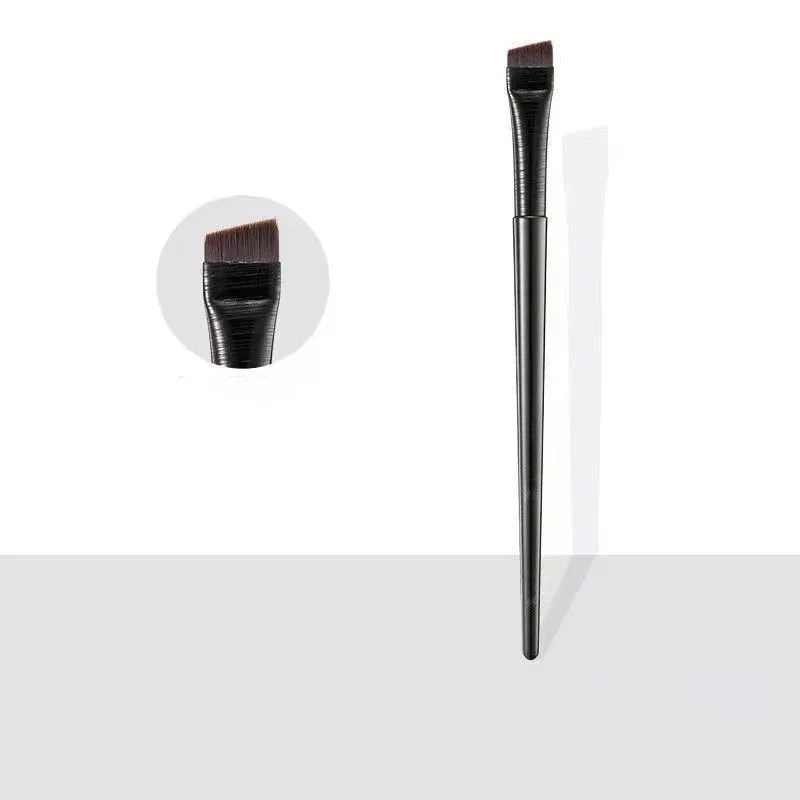 ●Brow Contour Makeup Brushes Eyebrow Eyeliner Brush Professional Super Thin Angled Liner Eye Brush Make Up Tools