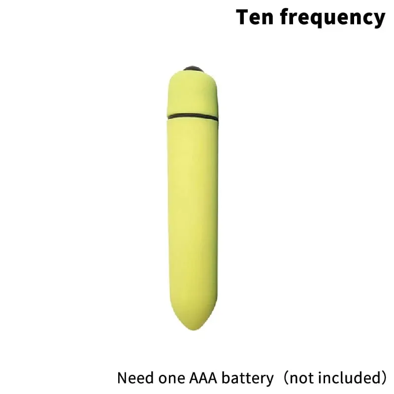 Mini Bullet Vibrator Mga Sex Toys Mga Sexy na Laruan Mga Sekswal na Laruan Para sa Babae Mga Pang-adultong Laruang Vibrator - 1/10 Frequency (Walang Baterya)