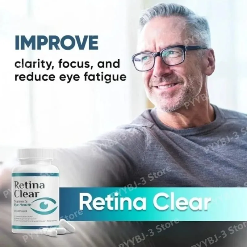 60 Count Eye Protection Capsules Supports Visual Clarity and Relief Eye Fatigue Supplement Contain Lutein multivitamin & Zinc