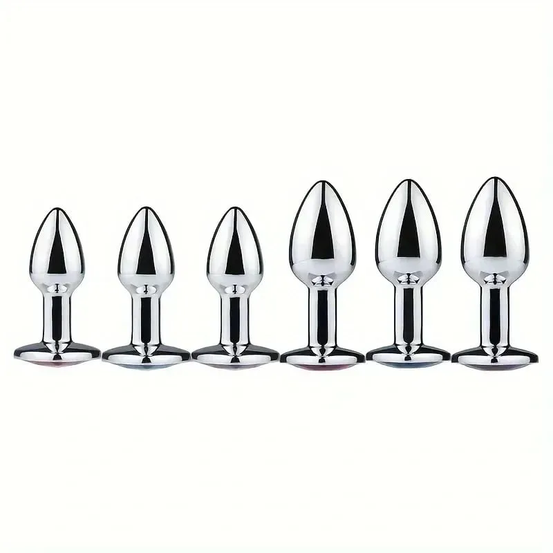 2026 Hot Metal Anal Plug Jewelry Base Beginner anal plug Plug Adult Toy Tail Female/Male Dildos Sex Toy Couples Adults Game