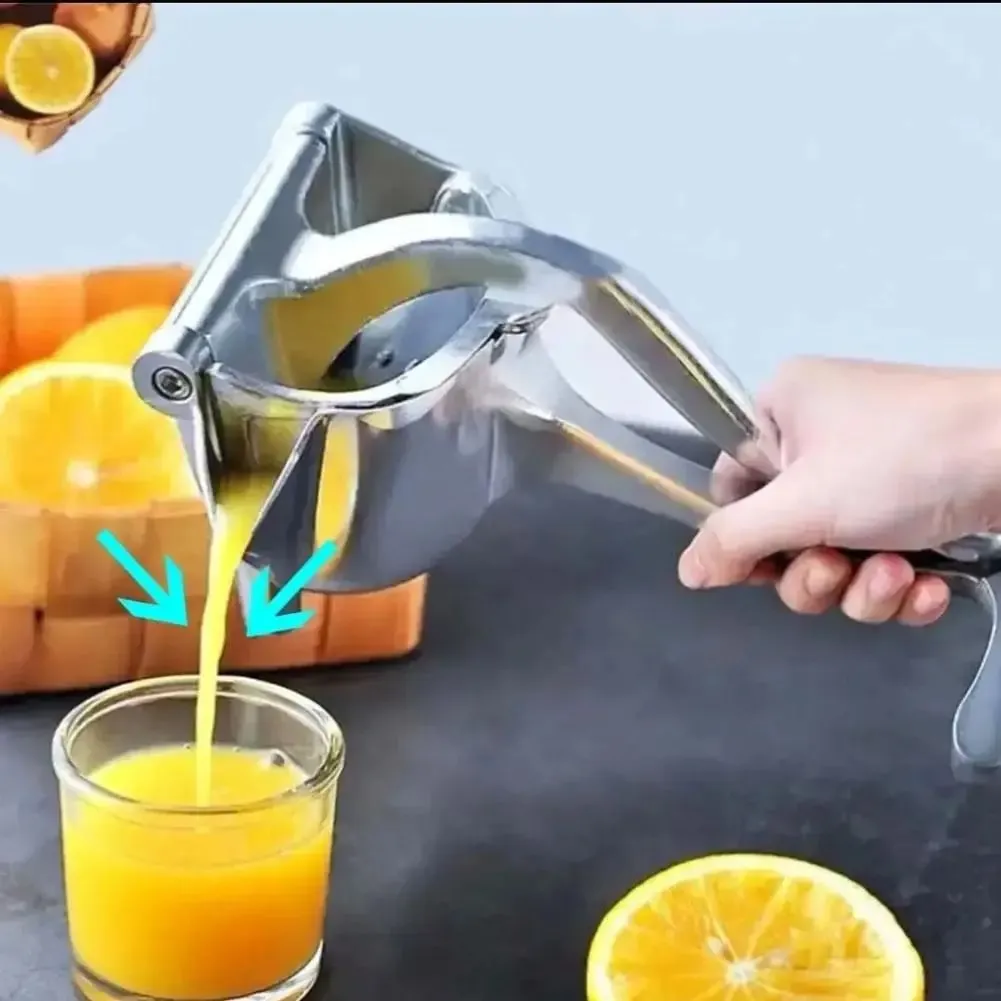 Manual Juicer Fruit Juice Squeezer Detachable Heavy Duty Easy Manual Citrus Squeezer Press Juicer Extractor Tool Aluminum