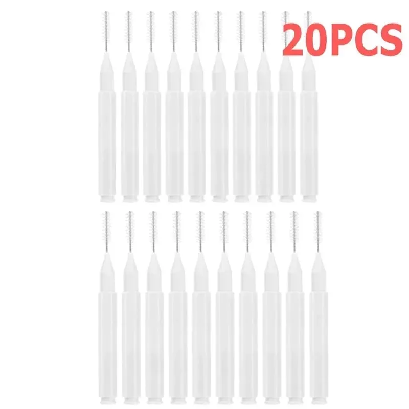 50PCS Mini Eyebrow Brush Portable Brow Perm Brushes Disposable Bendable Micro Eyelash Brow Lifting Brushes Applicators Tools