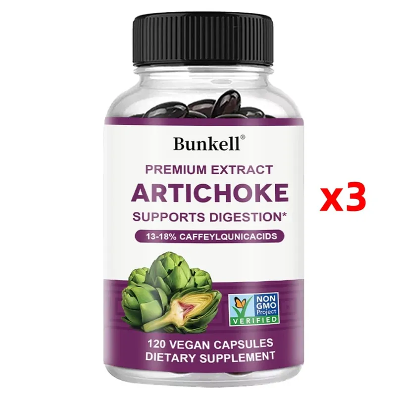 Artichoke Extract - Natural Cleansing and Detoxifying Supplement for Liver Support Immune Support and Skin Health