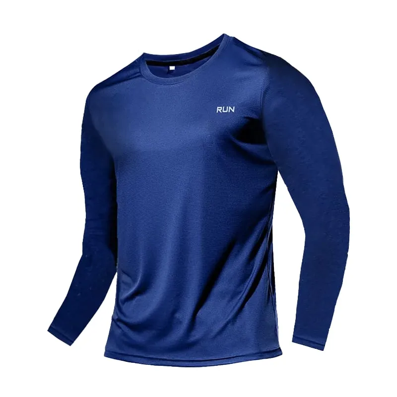 Men's Quick Dry Sports T-Shirt Short Sleeve Breathable Moisture Wicking Lightweight Gym Running Workout Top