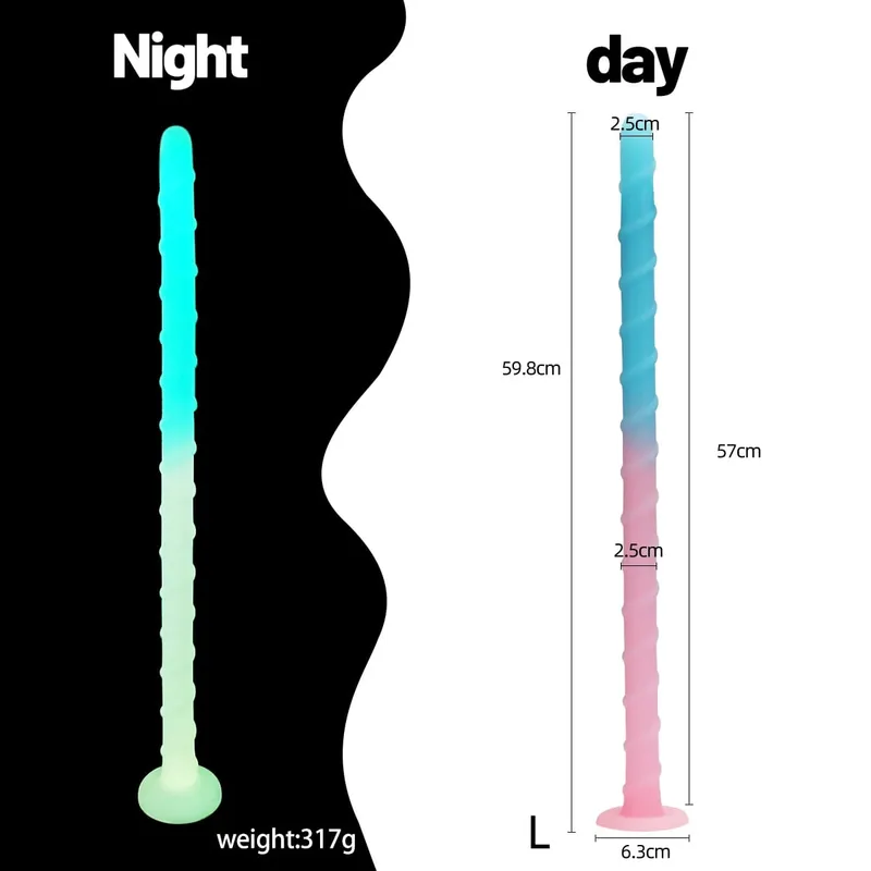 Three Sizes of Long Anal Plugs Special-shaped Octopus Tentacles Soft Adult Sex Toy Liquid Silicone Materials Prostate Stimulator