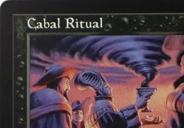 LK19 Cabal Ritual Cabal Therapy Culling the Weak Demonic Tutor Darkness Imperial Seal High-Quality TCG Proxy Cards (Black-Core)