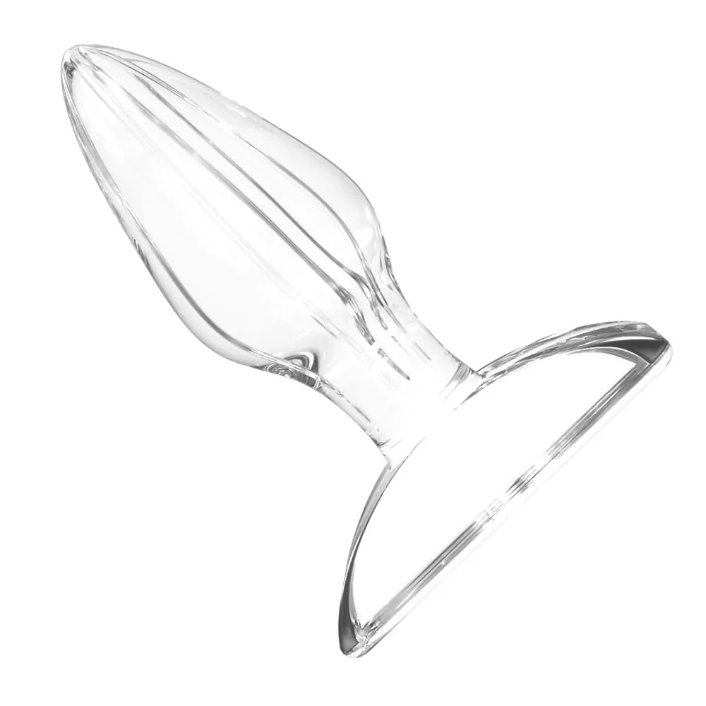 Anal Butt Plug Anal Trainer Sex Toy with Pleasure Wand with Tapered Head Unisex Bum Plug for Men Women