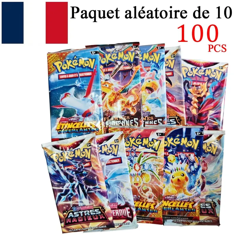 2025 New French Pokemon Cards VMAX V EX GX MEGA VSTAR Carte Collection Battle Trainer Children's Christmas Toys Gift