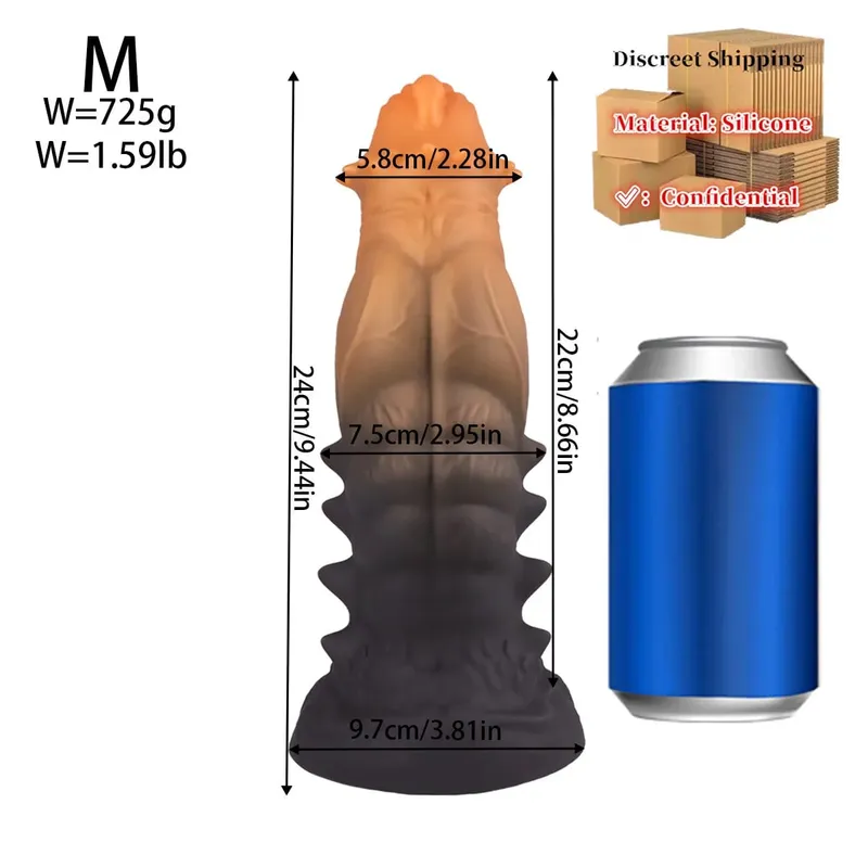 Big Anal Plug Monsters Enlargenmen Prostate Massager Huge Anal Dilator Butt Plug Anal Training Expansion Sex Toys For Women Men