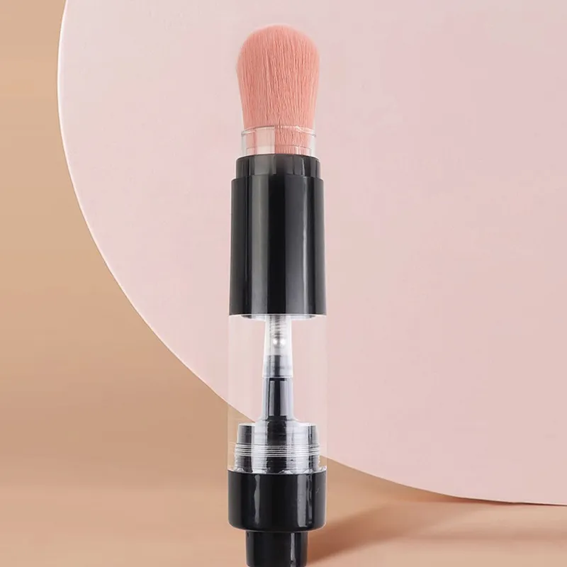 Multi-functional Push-on Spray Powder Brush Refillable Powder Brush Cosmetic Powder Brushes Foundation Blush Brush Makeup Tools