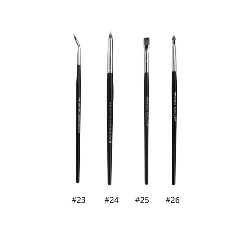 4pcs/set Pro Allover Eye Shadow Makeup Brushes Lip Brow Precision Concealer Blending Domed Crease Smudge Highlight Make Up Brush — image 17