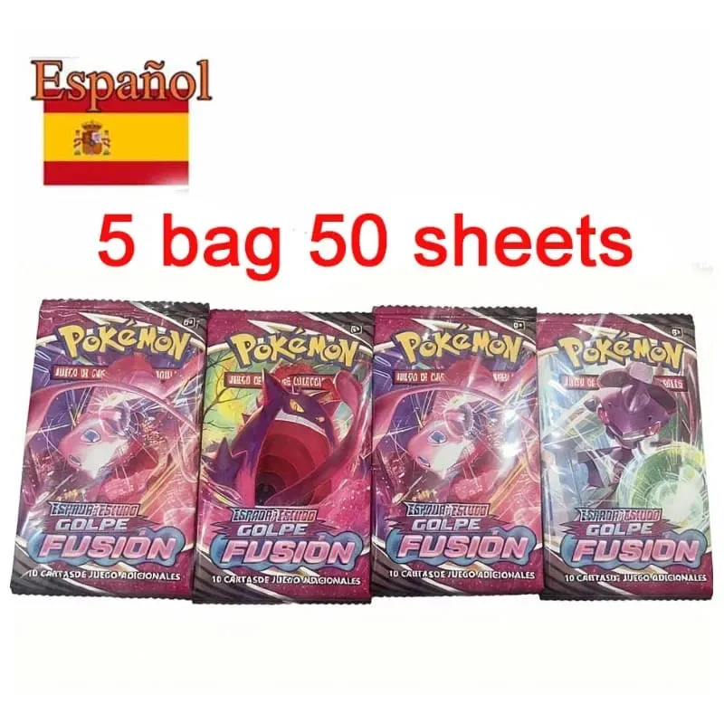 English French Spanish Pokémon Cards Game CROWN ZENITH SILVER TEMPEST Lost Origin Brilliant Stars Carte Pokémon Collection Toys