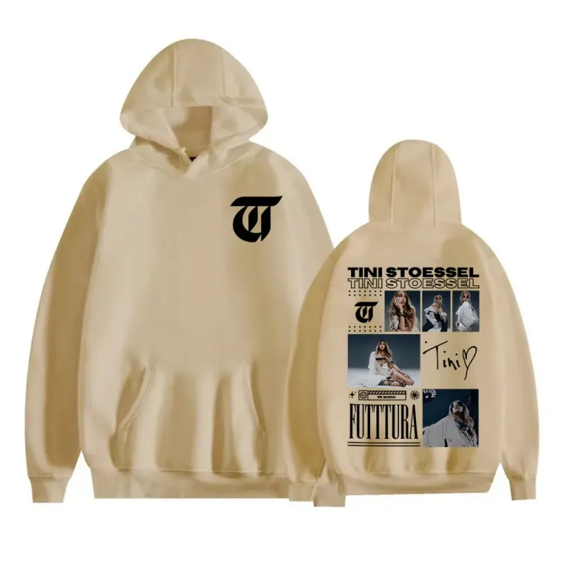 Tini Stoessel Futtura Album Tour 2025 Hoodies Men Women Clothing Fashion Aesthetic Sweatshirts High Quality Fleece Casual Hooded