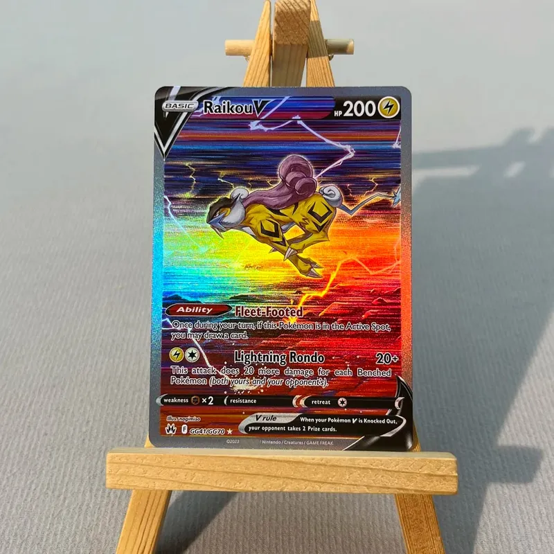 CRZ SVP PTCG5-002 Tcg proxy PKM Cards Arceus VSTAR Greninja ex Rare Collection Battle Toys Gifts for Hobbies home play
