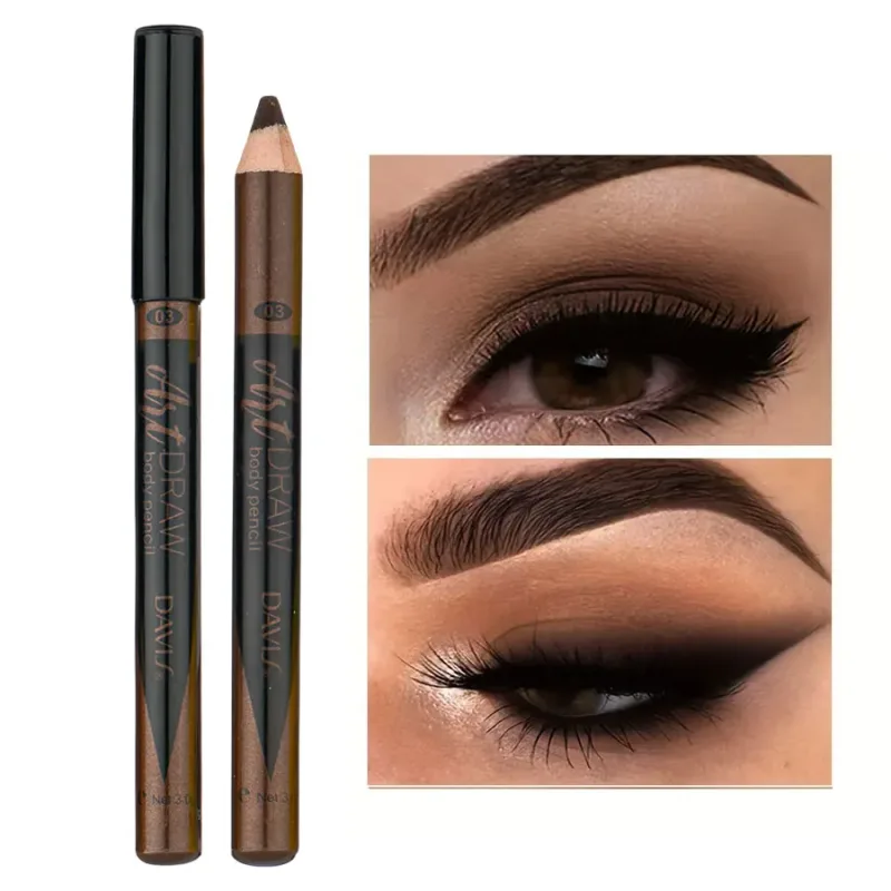 15 Farben Eyeliner Lip Liner Stift Schwarz Blau Mehrfarbig Metallic Perlmutt Glitzer Matt Finish Punk Smokey Style Augen Make-up Stift