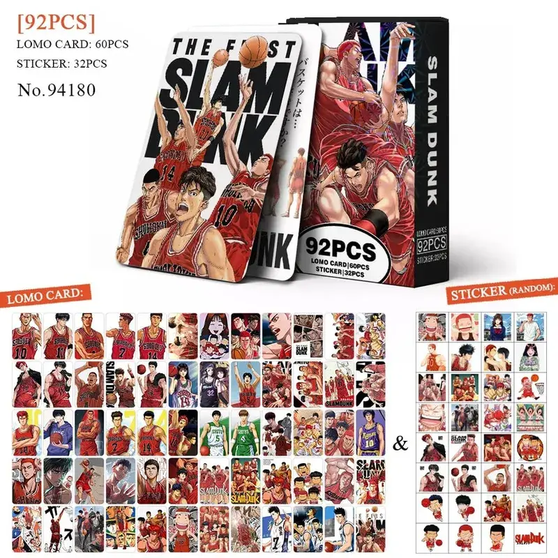 Anime Aanval op Titan‌ Lomo Kaart Ansichtkaart Speelgoed Haikyuu Apotheker Dagboeken Honkai Star Rail Collectie Kaarten Met Stickers Gift