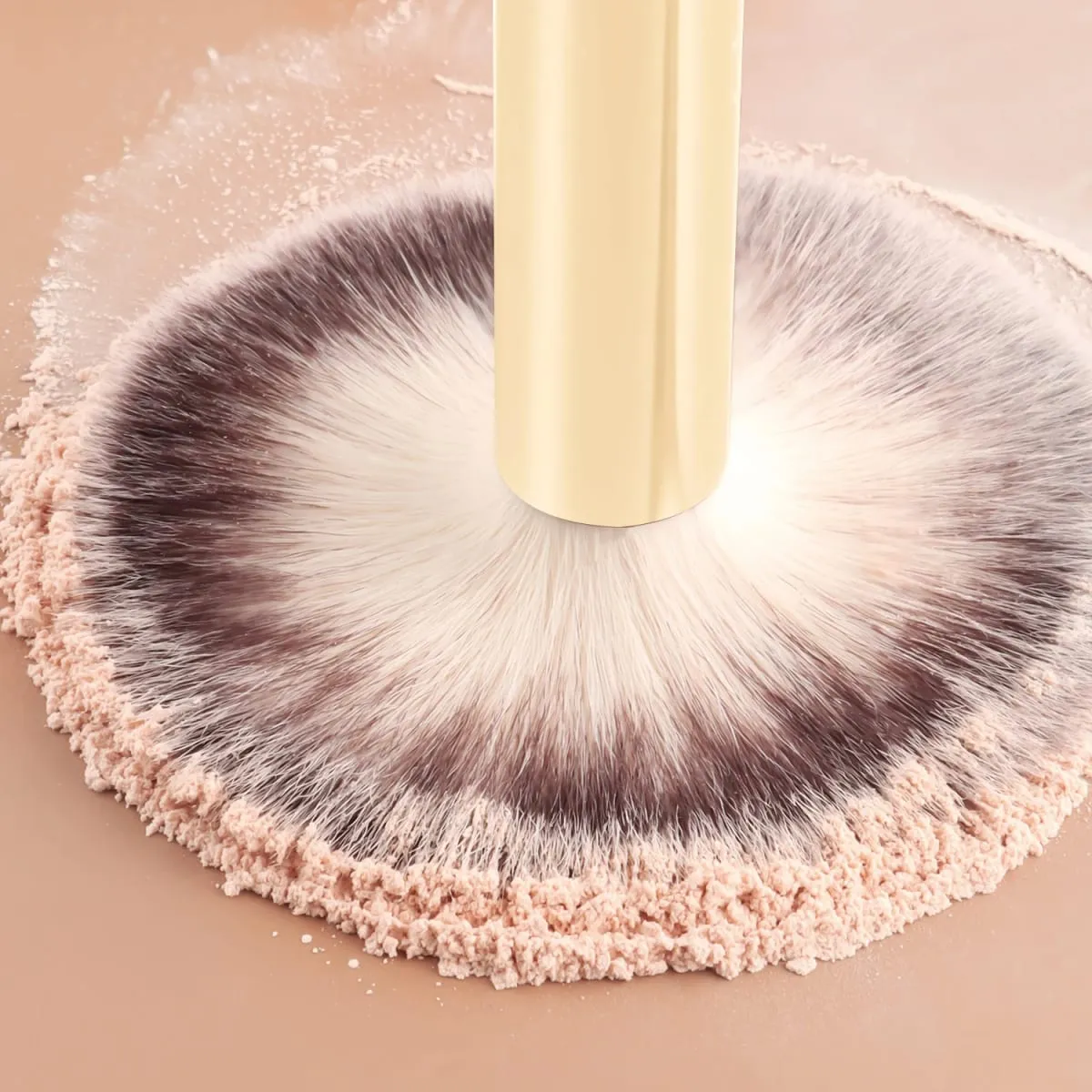 13Pcs Soft Bristle Makeup Brushes with Large Round Powder Brush Highlighter Brush Detail Eyeshadow Brush Lip Brush + 1 Puff 2