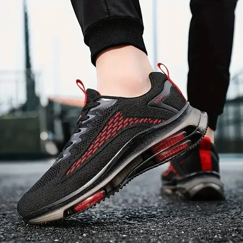 High Quality Sneakers Male Trend Red Platform Basketball Shoes Men Casual White Sport Walking Sneakers Men's Trainer 2026