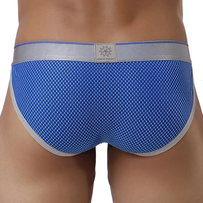 Sexy Men Underwear Briefs Breathable Underpants U Convex Pouch Low Waist Male Panties