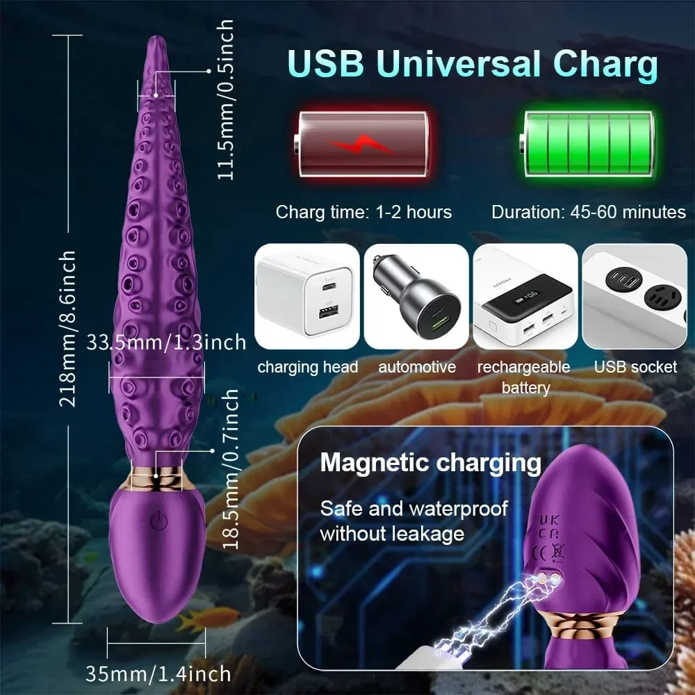 Artificial Tentacle Vibrator Women G-Spot Vagina Masseger Erotic Clitoris Stimulator Nipple Clitoral Dildo Adult Sex Toy