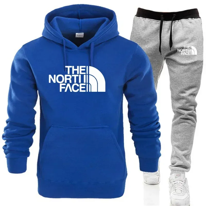 Men's Winter Hoodie and Sweatpants Set Casual Jogging Tracksuit Premium Quality Versatile Outdoor Activewear