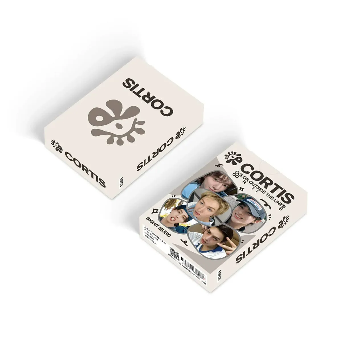 50PCS Korean Boy Group CORTIS Photo Cards Set - ‌Martin‌ James‌ Juhoon‌ Kpop Idol Collectible LOMO Card Fans Gift
