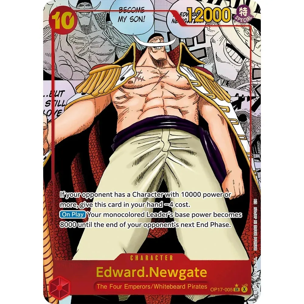 Collection Cards Shanks OP17-022 OPCG EN Shining Creativity Rare Holographic Embossed Textured Foil Cards