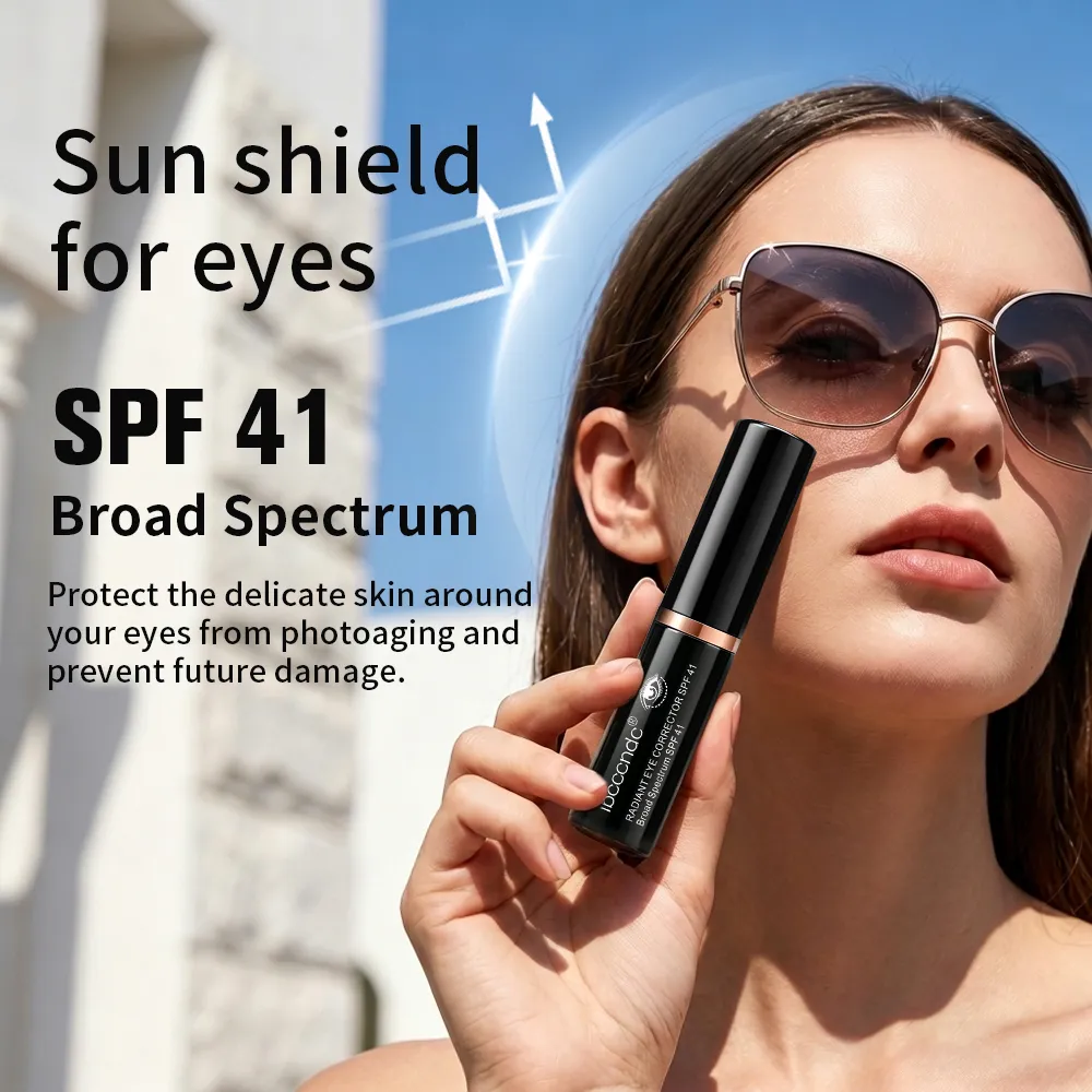 Color Correcting Eye Concealer SPF 41 Peptide Ceramide Anti-Aging Dark Circle Brightening Pump Cooling Massage Head