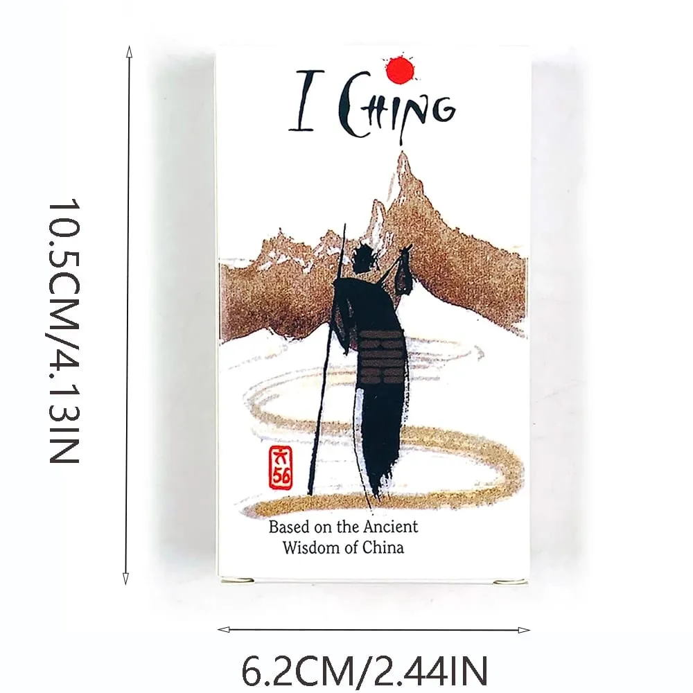 I Ching Tarot Cards Wisdom Of China A 64 Oracle with Ink Painting Art English Visions Divination Edition Borad Game Card Game — image 6