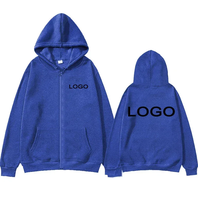 Personalizado impresso zíper hoodies moda masculina manga longa zíper até camisolas femininas casual personalidade com capuz pulôver sudadera
