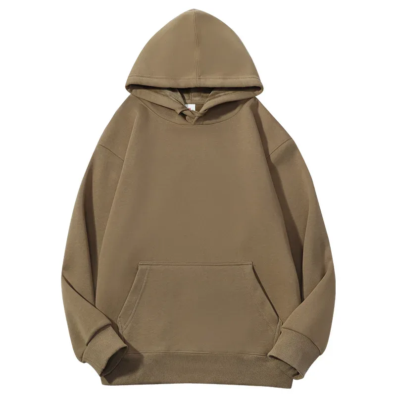 Customize Your Brand Logo Autumn Winter Mens Hoodies High-quality Heavy Weight Cotton Sweatshirt DIY Team Clothing Customization